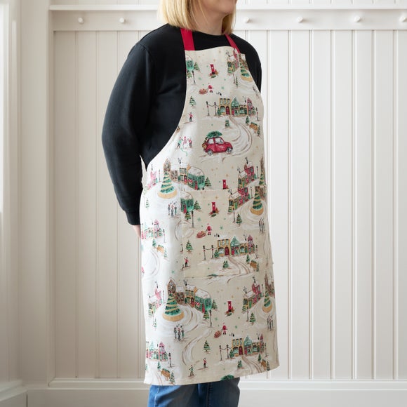 Catherine Lansfield Christmas Town Apron