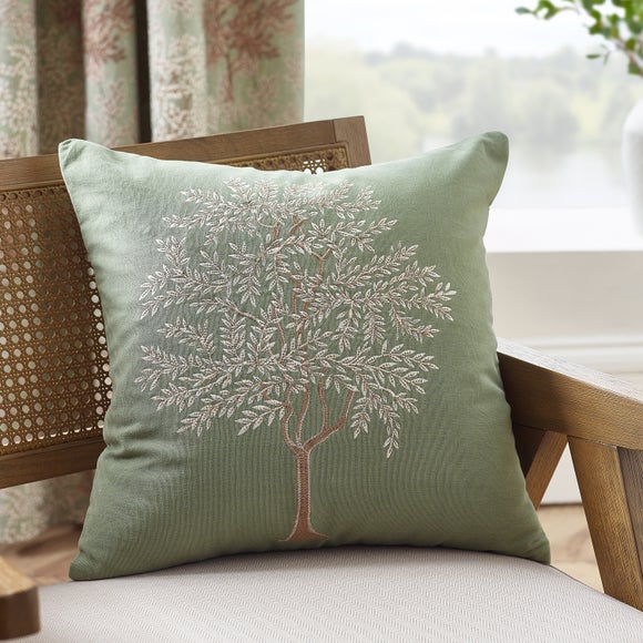 Catherine Lansfield Woodland Trees Square Cushion