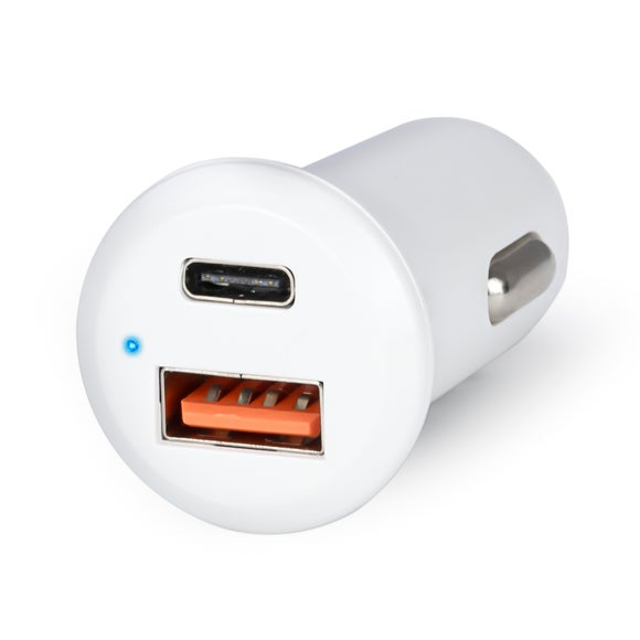 Status USB A and C In Car Charger