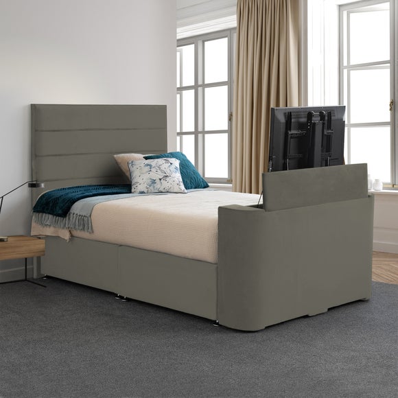 View Sweet Dreams Opulence Horizontal Pleated Tv Bed View Sweet Dreams Opulence Horizontal Pleated Tv Bed