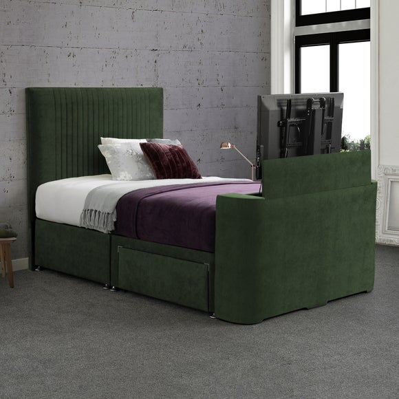 Sweet Dreams Gaia Vertical Pleated TV Bed