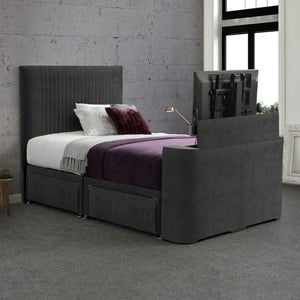 Sweet Dreams Gaia Vertical Pleated Tv Bed