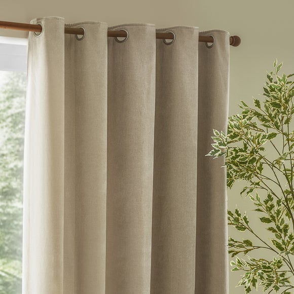Yard Chenille Eyelet Curtains