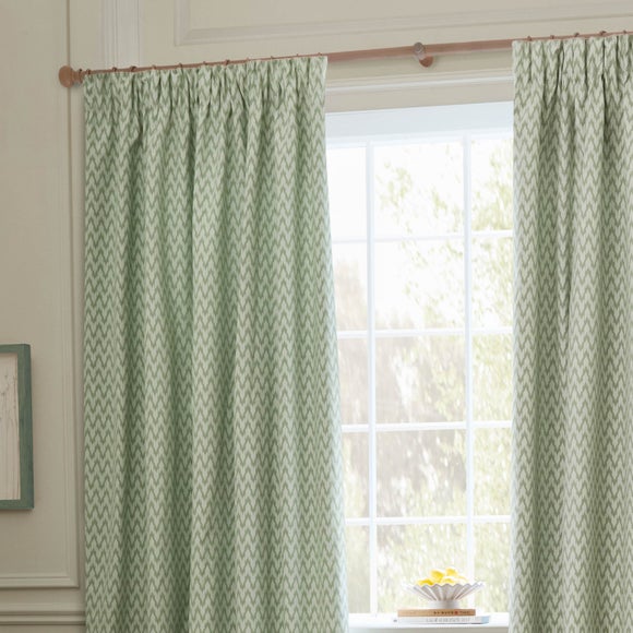Sanderson Hutton Pencil Pleat Curtains