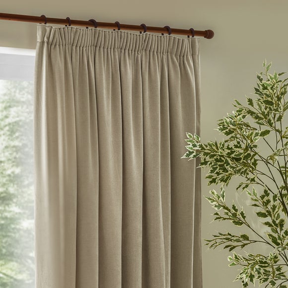 Yard Heavy Chenille Pencil Pleat Curtains