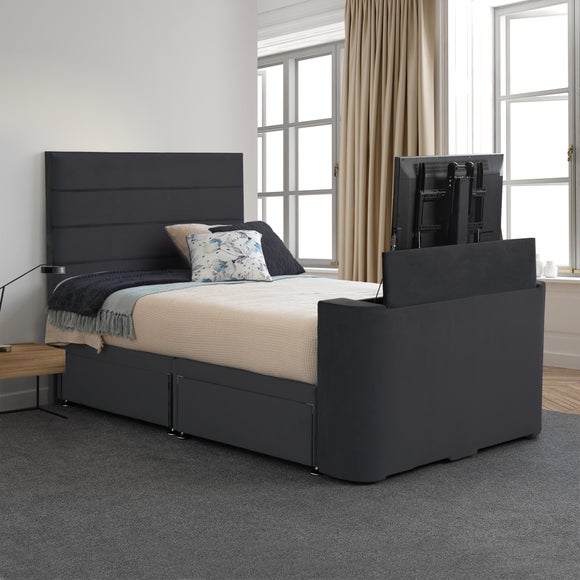 Sweet Dreams Opulence Horizontal Pleated TV Bed