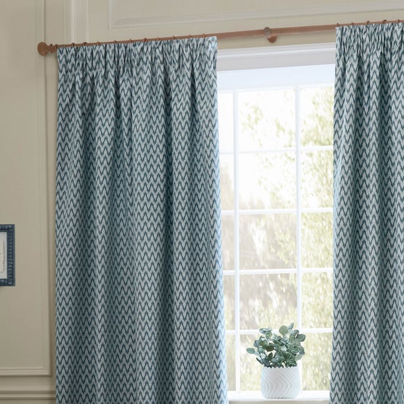 Sanderson Hutton Pencil Pleat Curtains