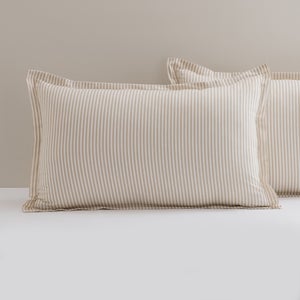 Durham Stripe 100 Cotton Oxford Pillowcase