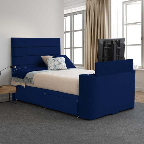 Sweet Dreams Opulence Horizontal Pleated TV Bed