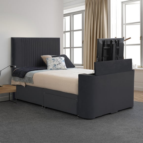 Sweet Dreams Opulence Vertical Pleated TV Bed