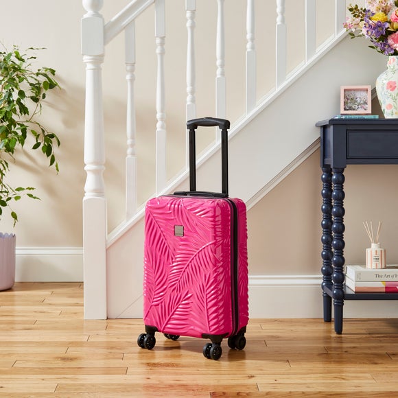 Constellation Glossy Leaf Hardshell Suitcase