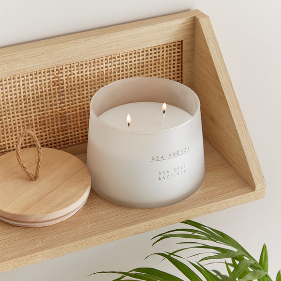 Sea Salt Multi Wick Jar Candle