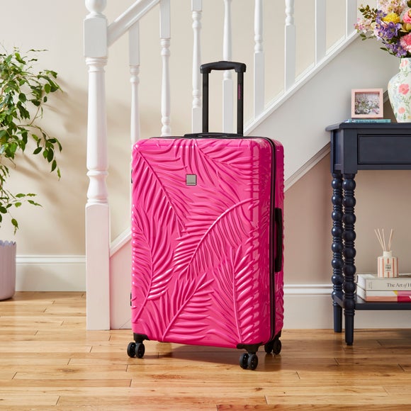 Click to view product details and reviews for Constellation Glossy Leaf Hardshell Suitcase.
