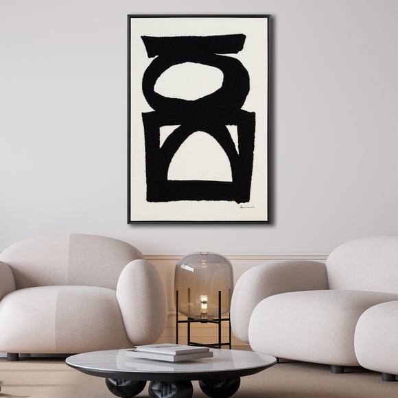 Abstract 2 by Dan Hobday Framed Canvas