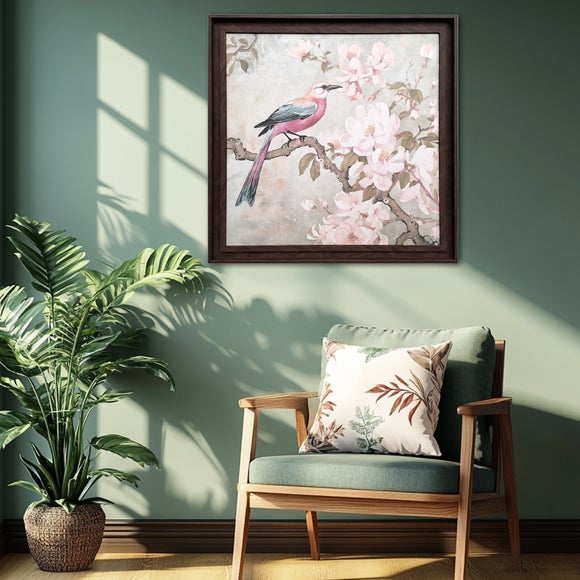 Spring Bird Nostalgia by Andrea Haase Framed Canvas