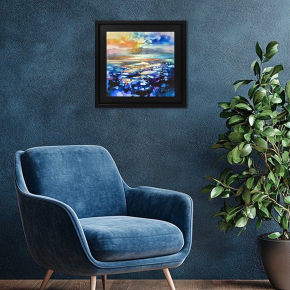 Hebridean Resonance by Scott Naismith Framed Wooden Wall Art