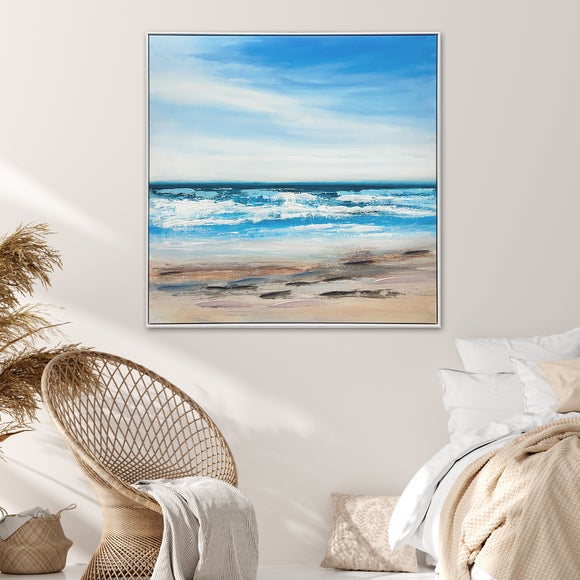All About the Sea by Joanne Last Framed Canvas