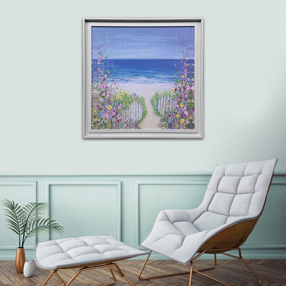 Lazy Summer Days by Jo Gough Framed Canvas