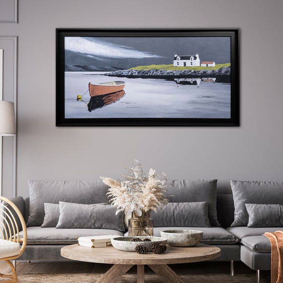 Click to view product details and reviews for Silver Light Lewis By Anthony Barber Framed Canvas.