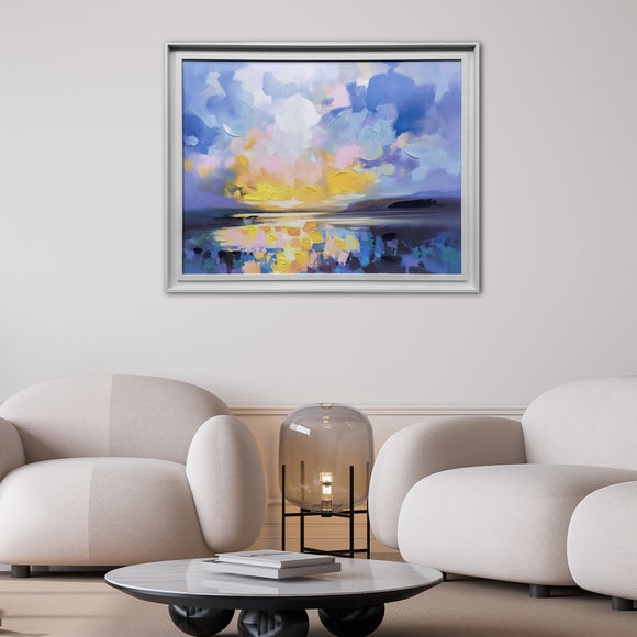 Skye Blue By Scott Naismith Framed Canvas