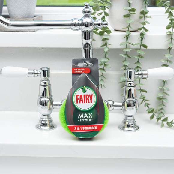 Click to view product details and reviews for Fairy 2 In 1 Scrubber Sponge.