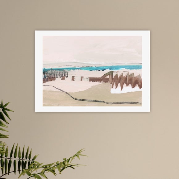 East End Prints Dune Waves Print