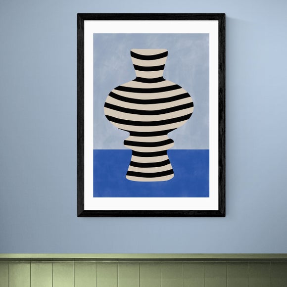 East End Prints Blue Still Life III Print