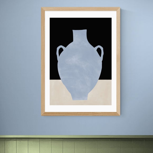 East End Prints Blue Still Life I Print