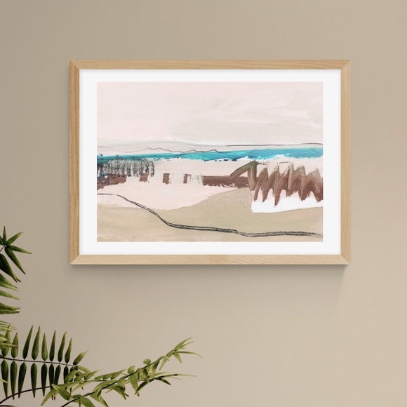 East End Prints Dune Waves Print