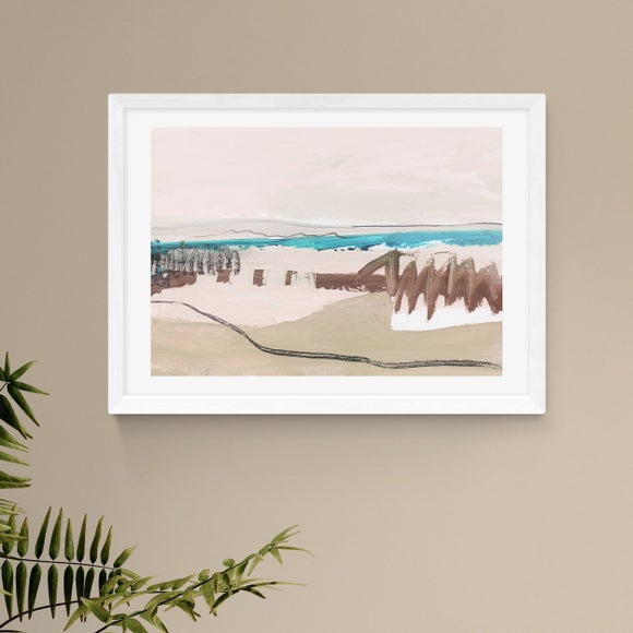 East End Prints Dune Waves Print