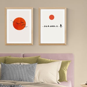 East End Prints Set Of 2 A Sunny Day Prints