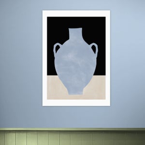 East End Prints Blue Still Life I Print