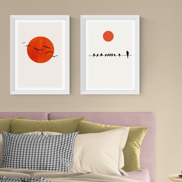 East End Prints Set Of 2 A Sunny Day Prints