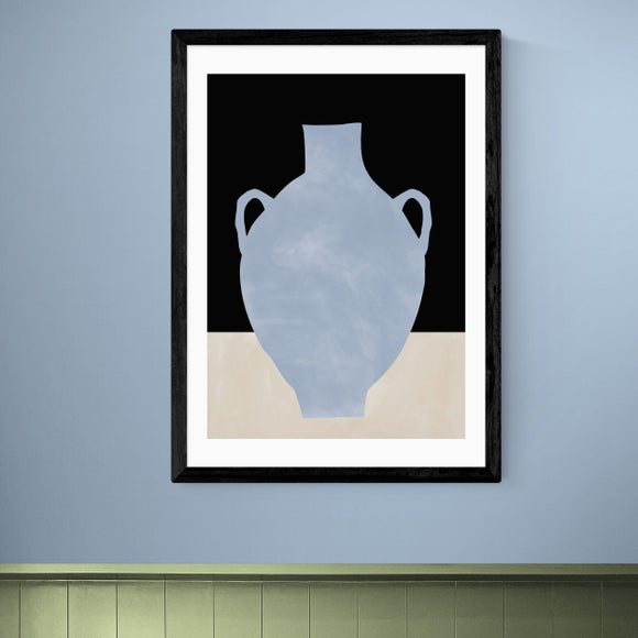 East End Prints Blue Still Life I Print