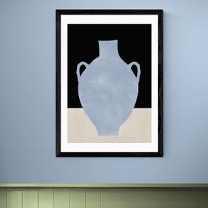 East End Prints Blue Still Life I Print