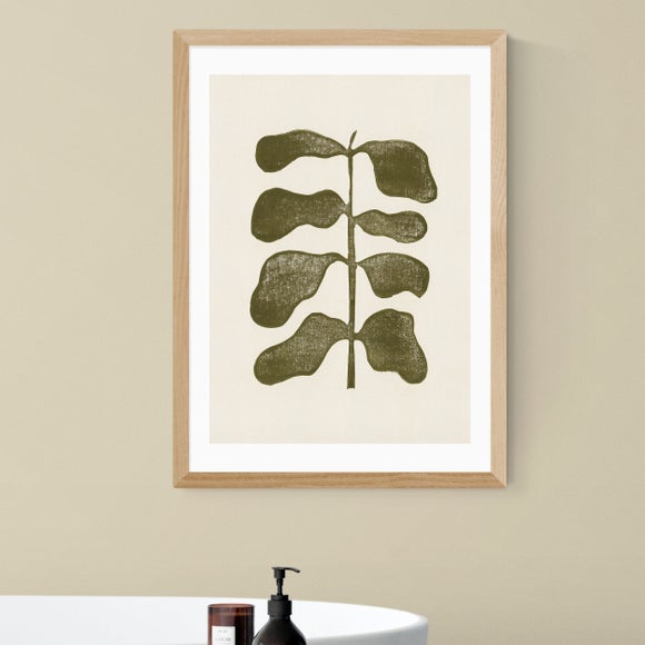 View East End Prints Linocut Branch Print View East End Prints Linocut Branch Print