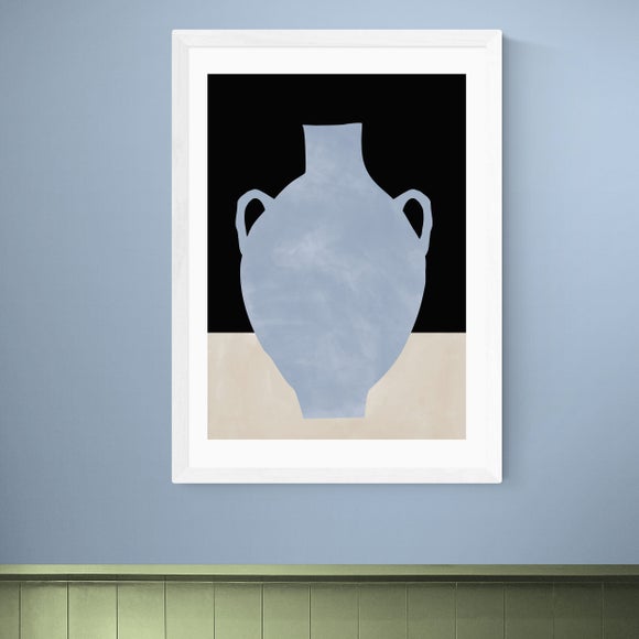 East End Prints Blue Still Life I Print