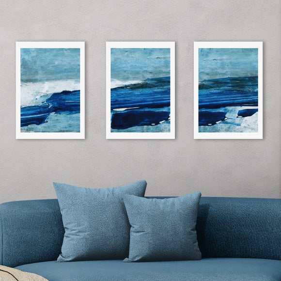 East End Prints Set Of 3 Arctic Landscape Prints