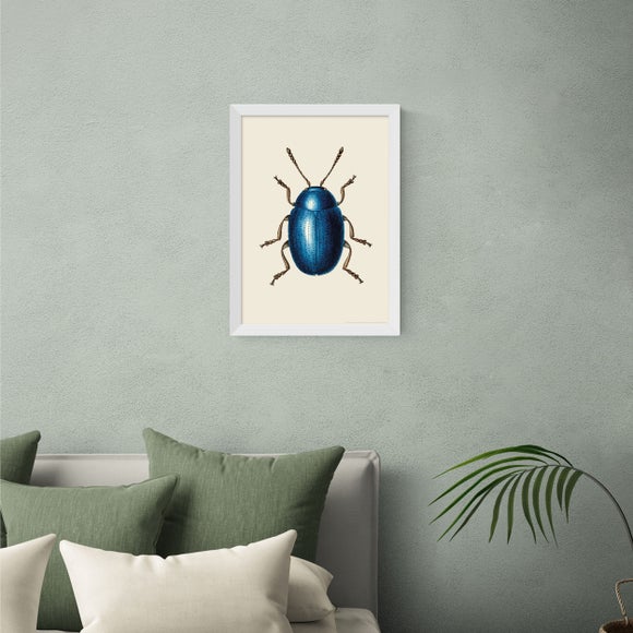 East End Prints Mustard Beetle Print