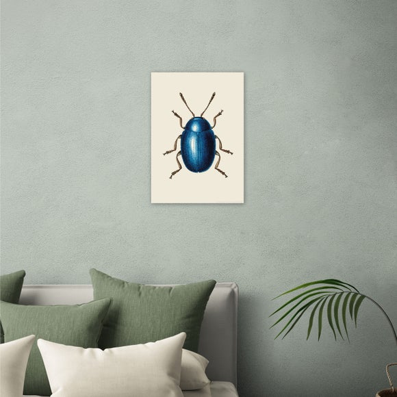 Click to view product details and reviews for East End Prints Mustard Beetle Print.