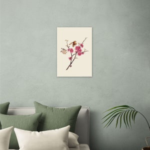 East End Prints Flower & Butterflies Print