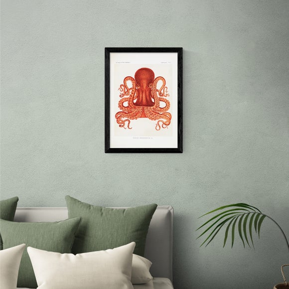 East End Prints Vintage Octopus Print