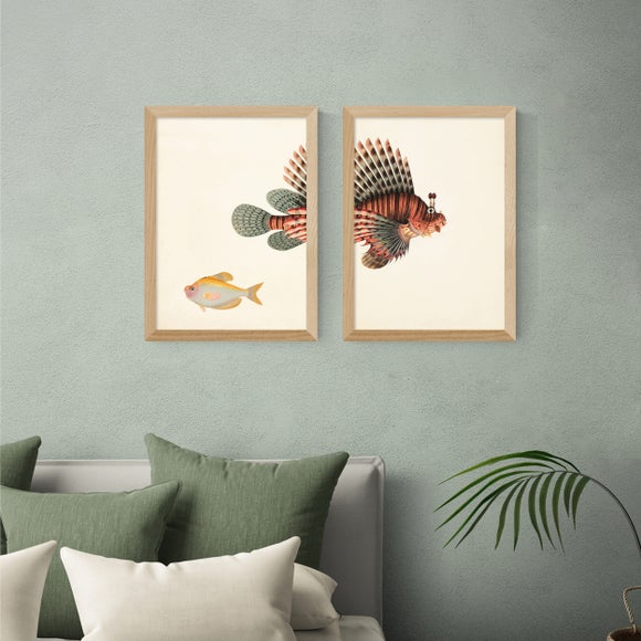 Photo of east end prints set of 2 fish prints