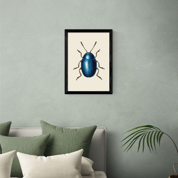 East End Prints Mustard Beetle Print