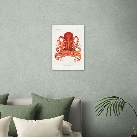 East End Prints Vintage Octopus Print