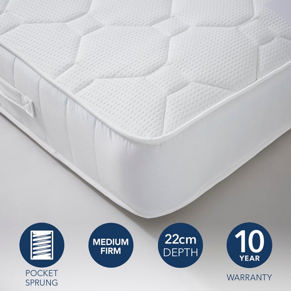 Fogarty Dreamy Comfort Gel Top 1500 Pocket Sprung Mattress