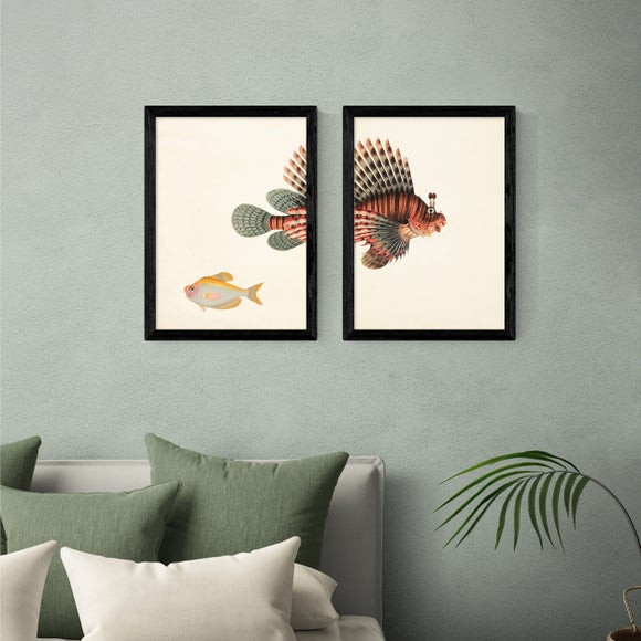 East End Prints Set of 2 Fish Prints