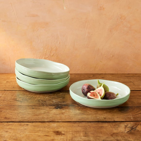 Jamie Oliver Set of 4 Big Love Stoneware Dishy Bowls, 22cm