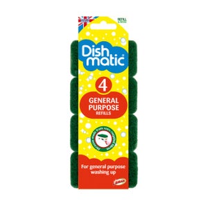 Dishmatic Pack Of 4 General Purpose Refills