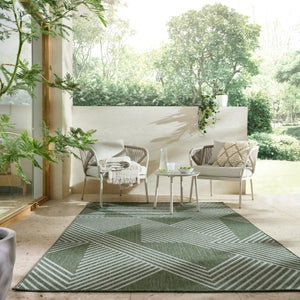 Chevron Indoor Outdoor Geometric Rug